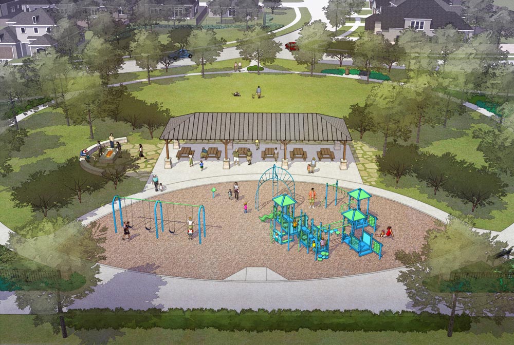 Shaddock Park Playground Rendering